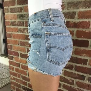 LEVI’S Jean cut offs from Aritzia